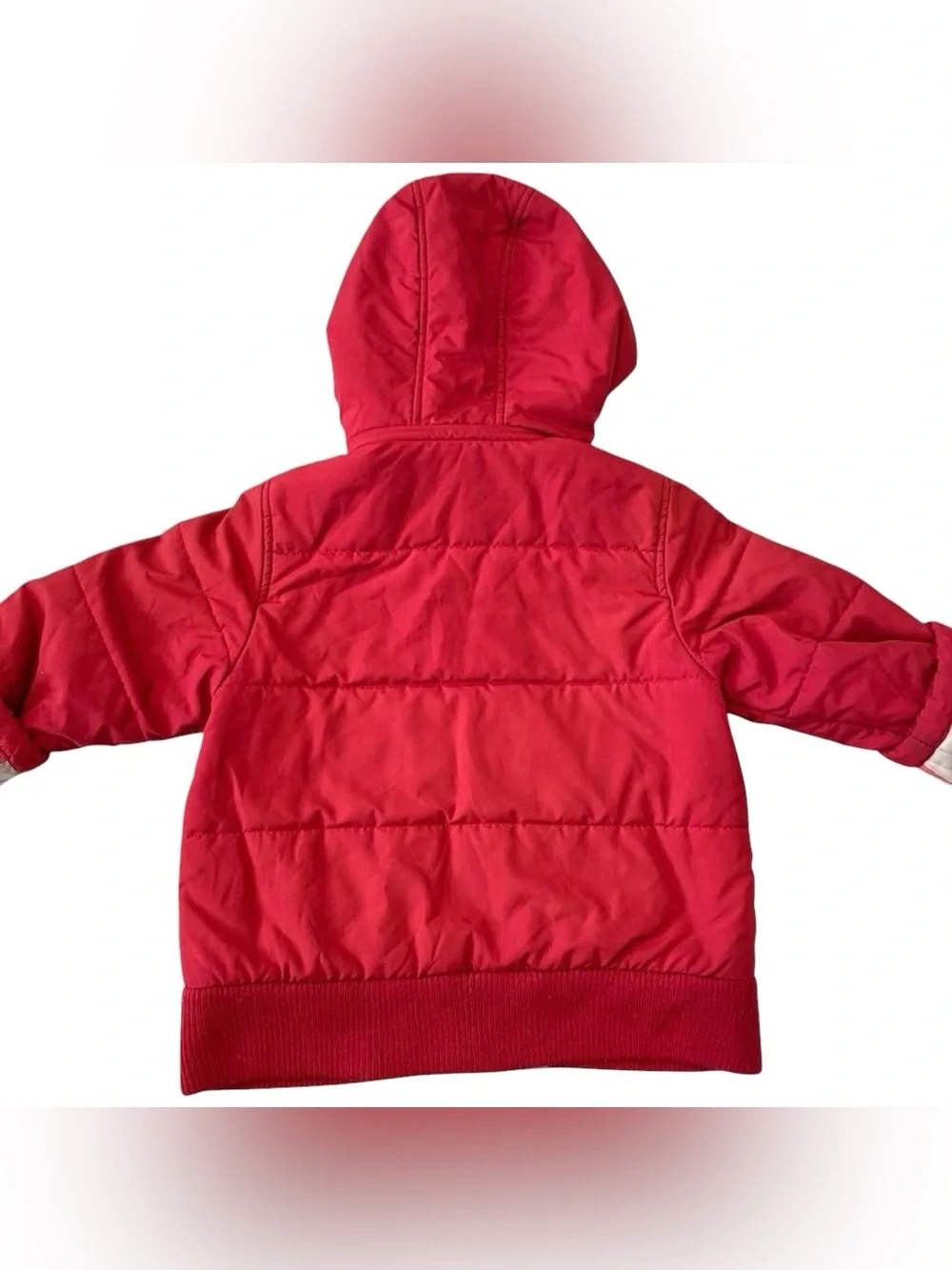 BURBERRY Quilted Iconic Nova Check Hooded Puffer Button Up Jacket